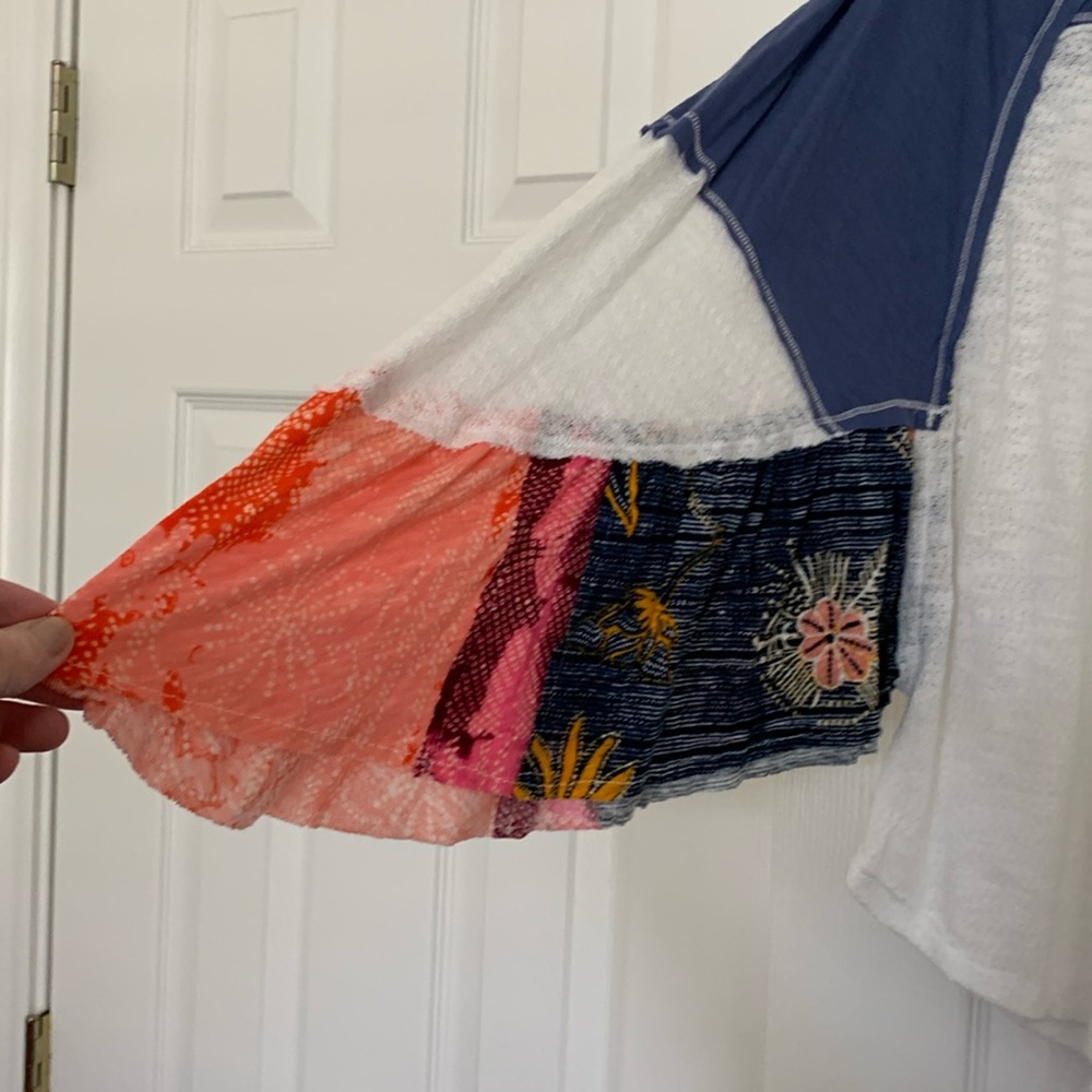 We the free top with butterfly sleeves